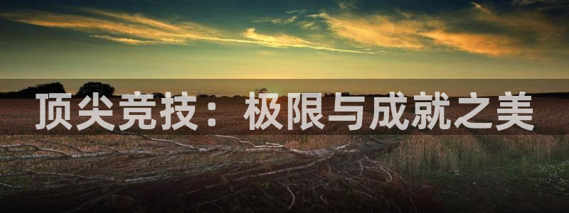 77体育：顶尖竞技：极限与成就之美
